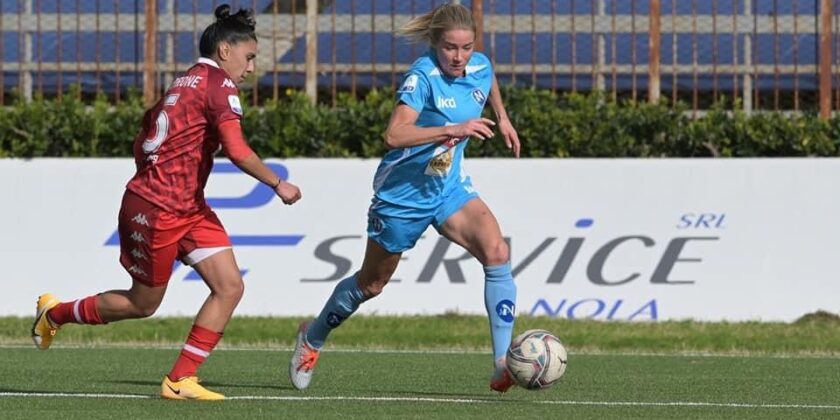 Napoli Pink Bari 1 0 Le Azzurre Si Impongono Sulle Pugliesi